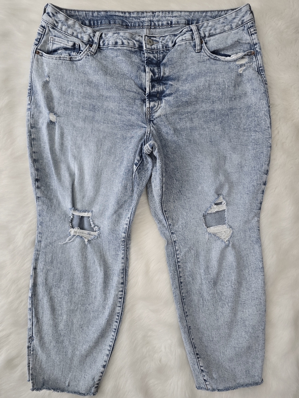 Old Navy Curvy O.G. Straight Jeans 22